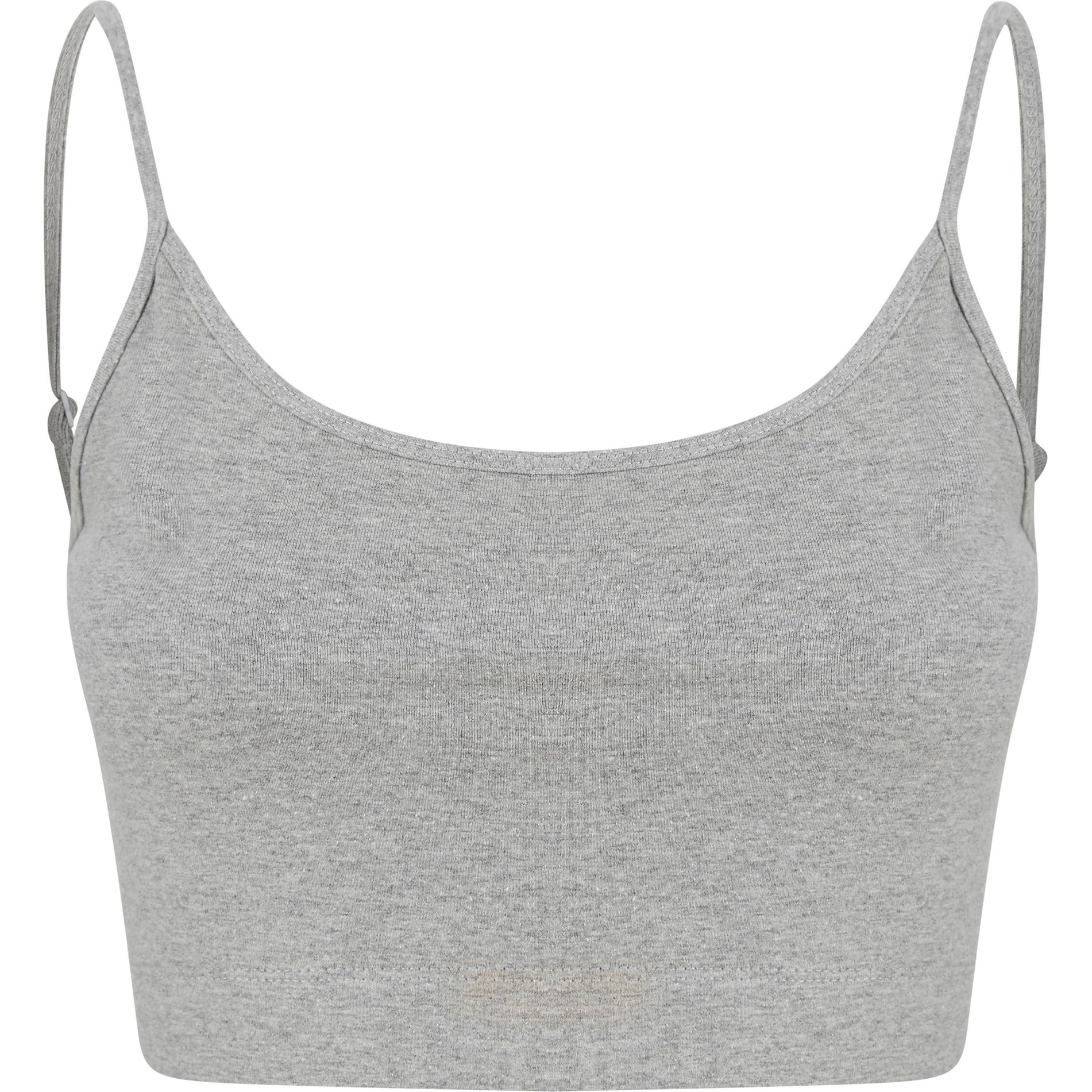 Sf Women's Sustainable Fashion Cropped Cami Top With Adjustable Straps