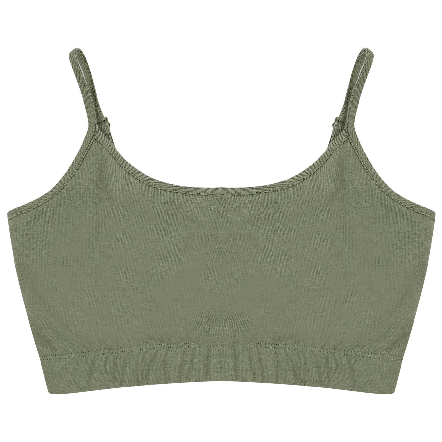 Sf Women's Sustainable Fashion Cropped Cami Top With Adjustable Straps