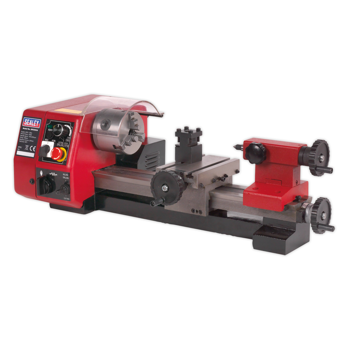 Sealey Metalworking Mini Lathe 250mm