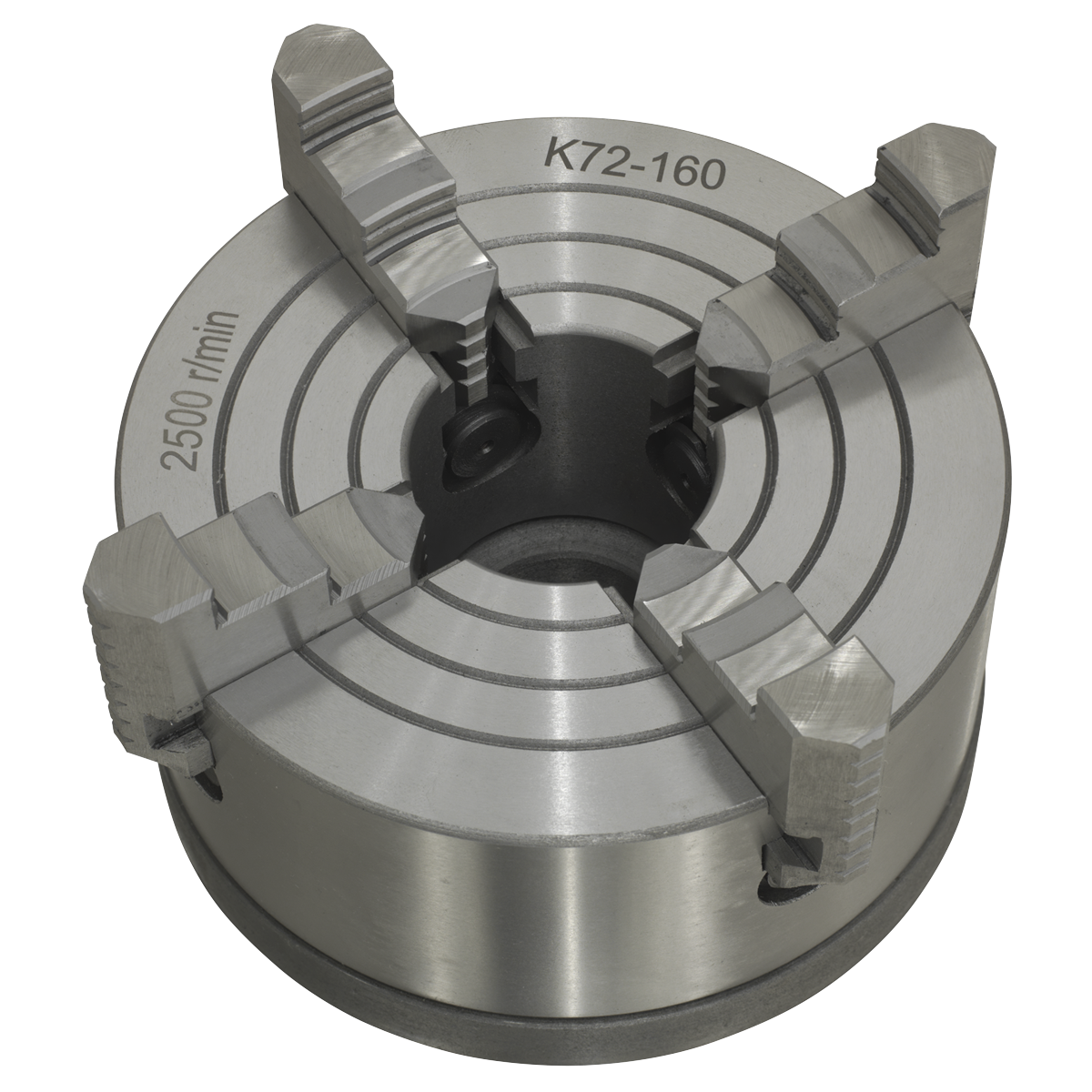 Sealey Independent Chuck 4-Jaw with Back Plate