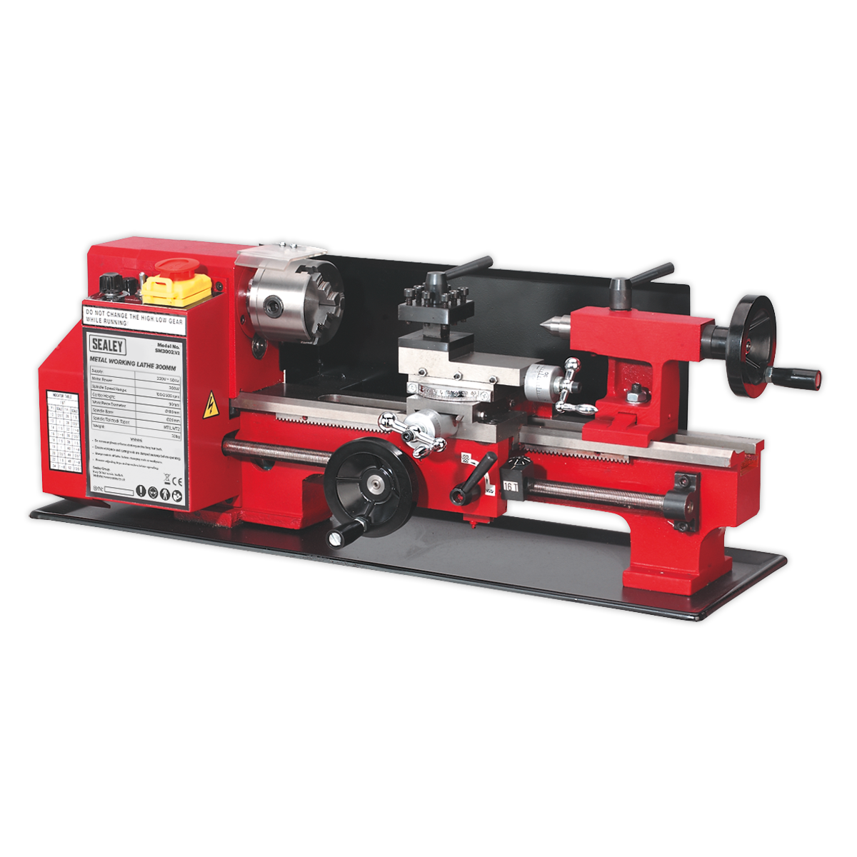 Sealey Metalworking Lathe 300mm Between Centres