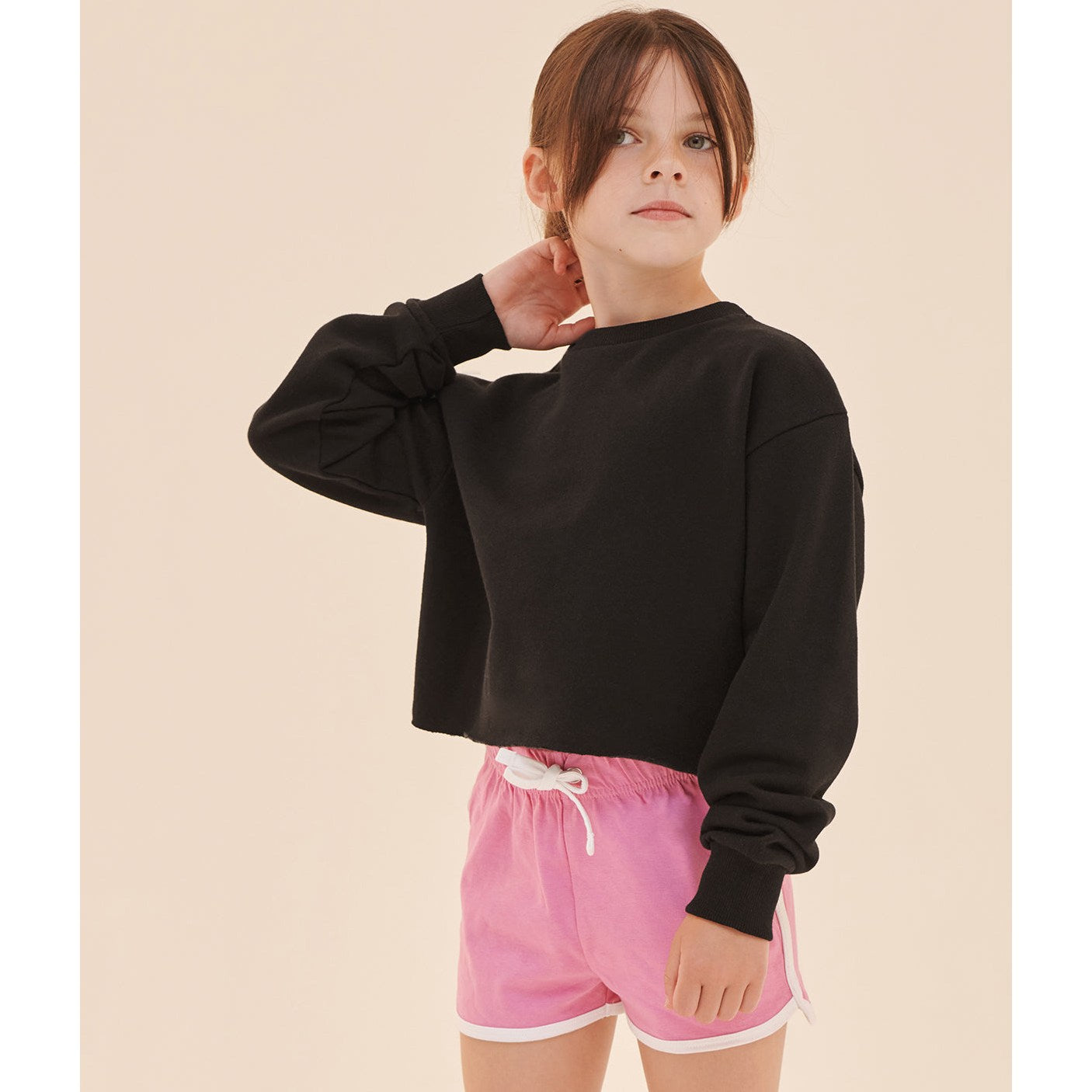 Sf Minni Kids Cropped Slounge Sweat