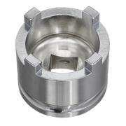 Sealey Motorcycle Swingarm Locknut Socket 4-Pin 43mm