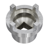 Sealey Motorcycle Swingarm Locknut Socket 4-Pin 42mm