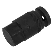 Sealey Motorcycle Wheel Nut Socket H24 1/2"Sq Drive