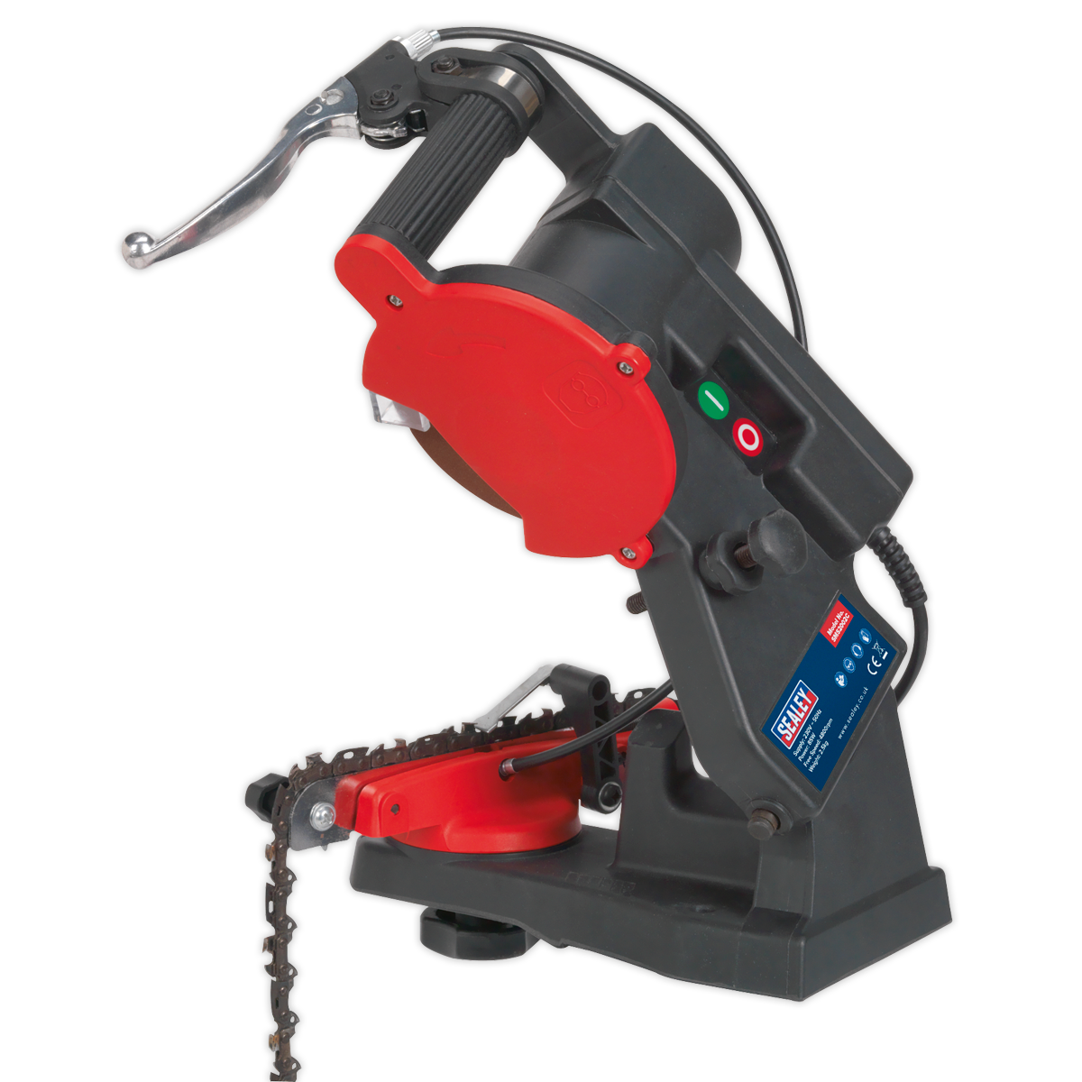 Sealey Chainsaw Blade Sharpener - Quick Locating 85W
