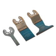 Sealey Multi-Tool Universal Cutting Blade Set 3pc