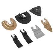 Sealey Multi-Tool All-Purpose Blade Set 7pc