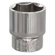 Sealey WallDrive® Socket 29mm 1/2"Sq Drive Fully Polished