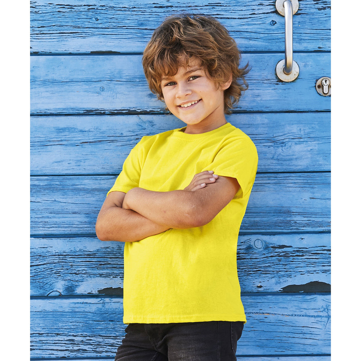 Fruit Of The Loom Kids Original T - Yellow