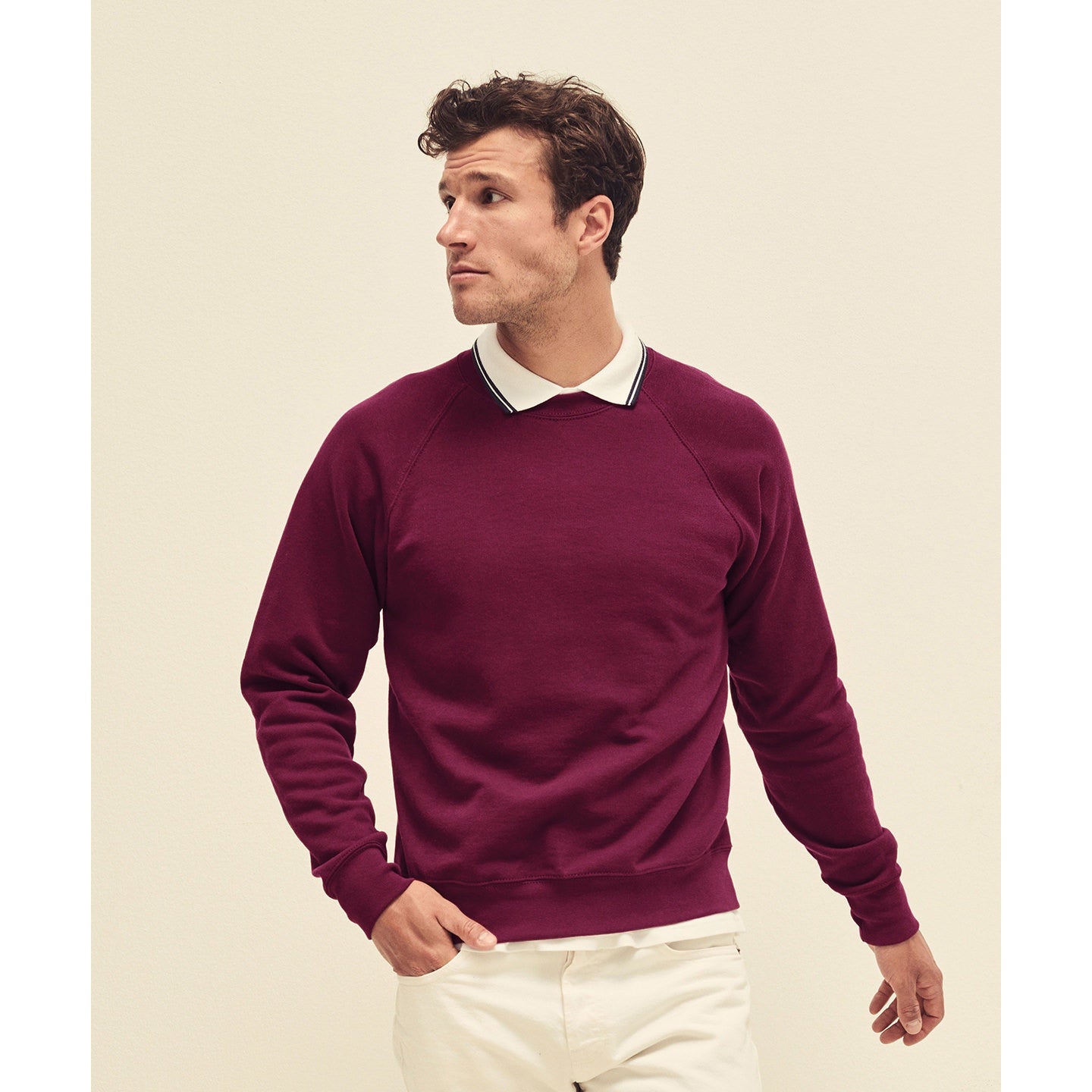 Fruit Of The Loom Classic 80/20 Raglan Sweatshirt