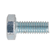 Sealey HT Setscrew M4 x 16mm 8.8 Zinc DIN 933 - Pack of 50