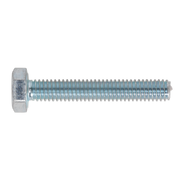Sealey HT Setscrew M4 x 25mm 8.8 Zinc Pack of 50