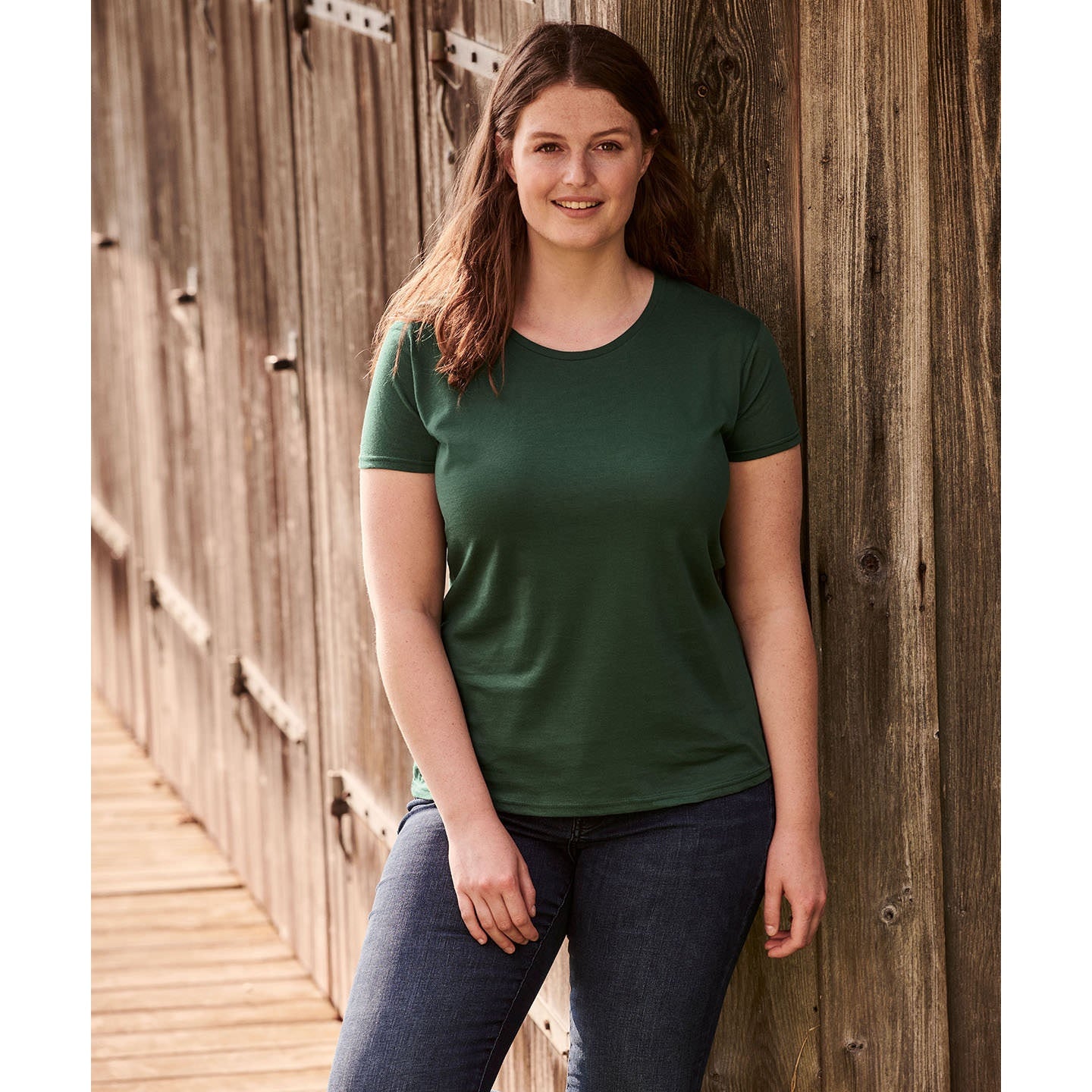 Fruit Of The Loom Women's Iconic T - Heather Royal