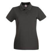 Fruit Of The Loom Women's Premium Polo - Light Graphite