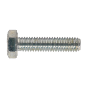 Sealey HT Setscrew M6 x 25mm 8.8 Zinc Pack of 50