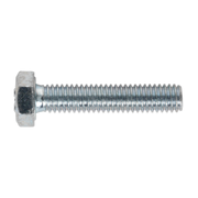 Sealey HT Setscrew M6 x 30mm 8.8 Zinc Pack of 50