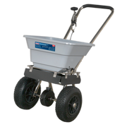 Sealey Stainless Steel Broadcast Salt Spreader 37kg Walk Behind