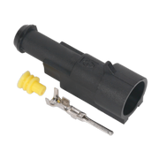 Sealey Superseal Male Connector 1-Way Pack of 5