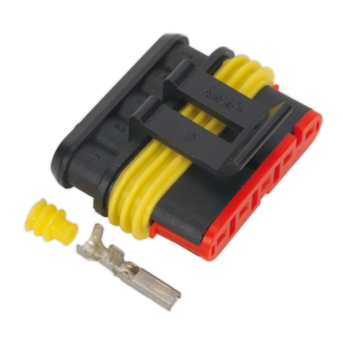 Sealey Superseal Female Connector 5-Way Pack of 3