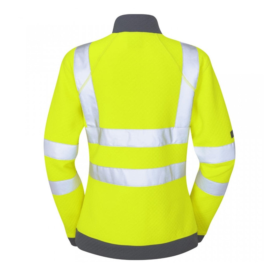 Leo Workwear ELBERRY Leo EcoViz Womens 1/4 Zip Sweatshirt