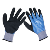 Sealey Waterproof Latex Gloves X-Large Pair