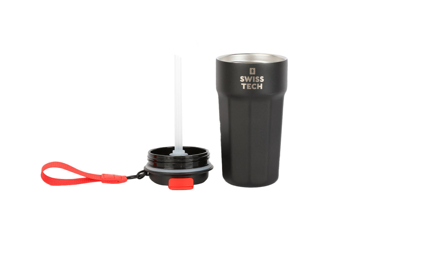 Scruffs Swiss-Tech 500ml Vacuum Insulated Thermal Mug - Stainless Steel Travel Mug