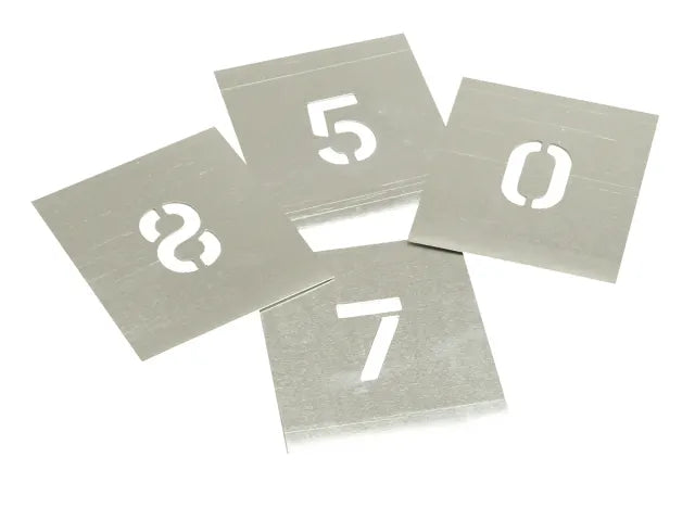 Stencils Set of Zinc Stencils - Figures 2.1/2in