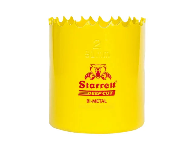 Starrett DCH0212 Deep Cut Bi-Metal Holesaw 64mm
