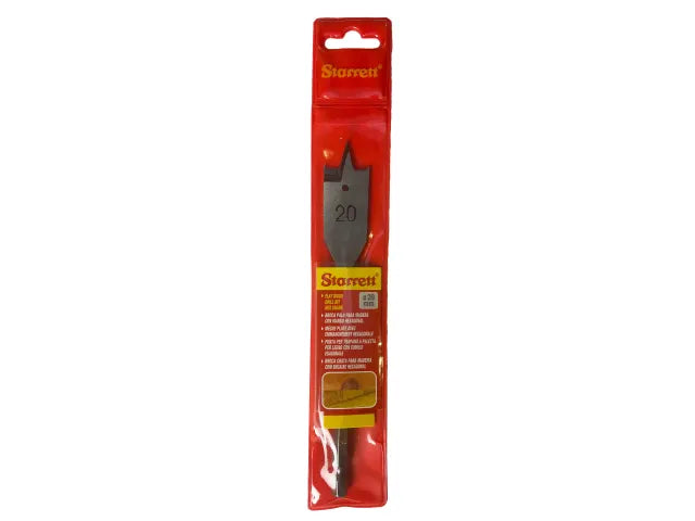 Starrett Flat Wood Drill Bit 20 x 152mm