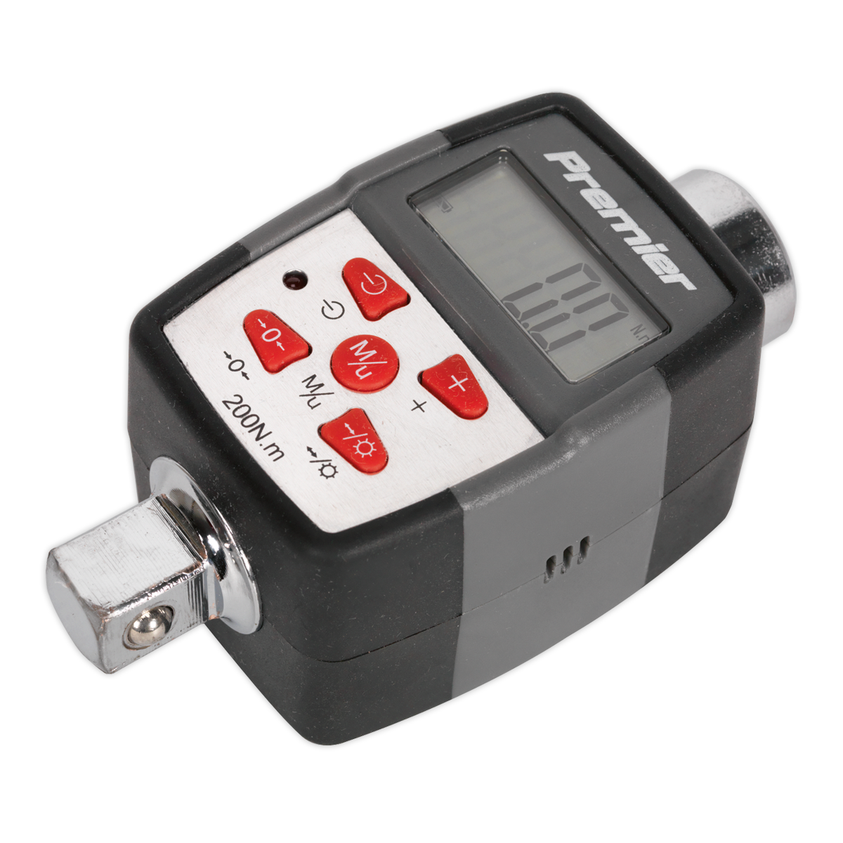 Sealey Torque Adaptor with Angle Function Digital 1/2"Sq Drive 20-200Nm(14.7-147.5lb.ft)