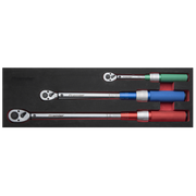 Sealey Torque Wrench Micrometer Style 3pc Set