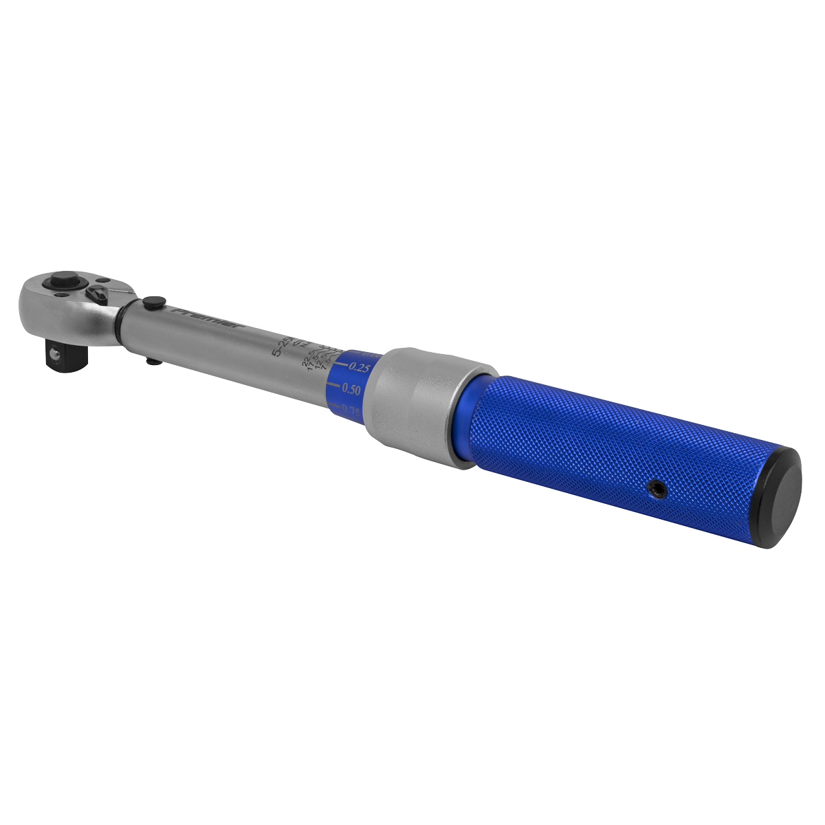 Sealey Torque Wrench Micrometer Style 3/8"Sq Drive 5-25Nm - Calibrated