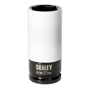 Sealey Alloy Wheel Impact Socket 27mm 1/2"Sq Drive