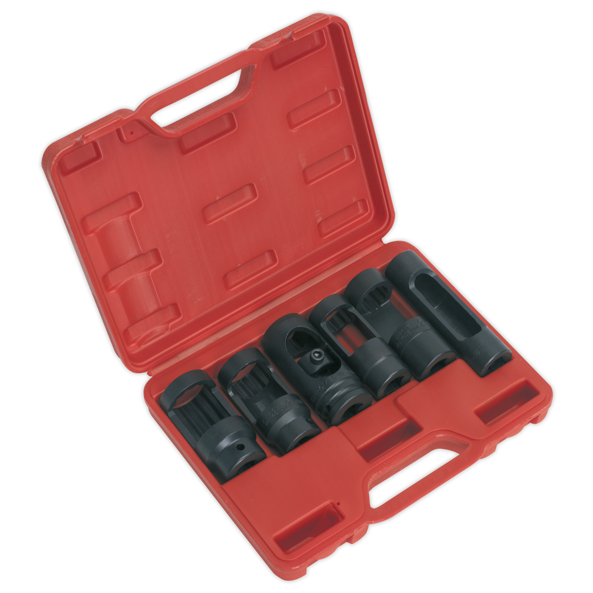 Sealey Diesel Injector Window Socket Set 6pc 1/2"Sq Drive