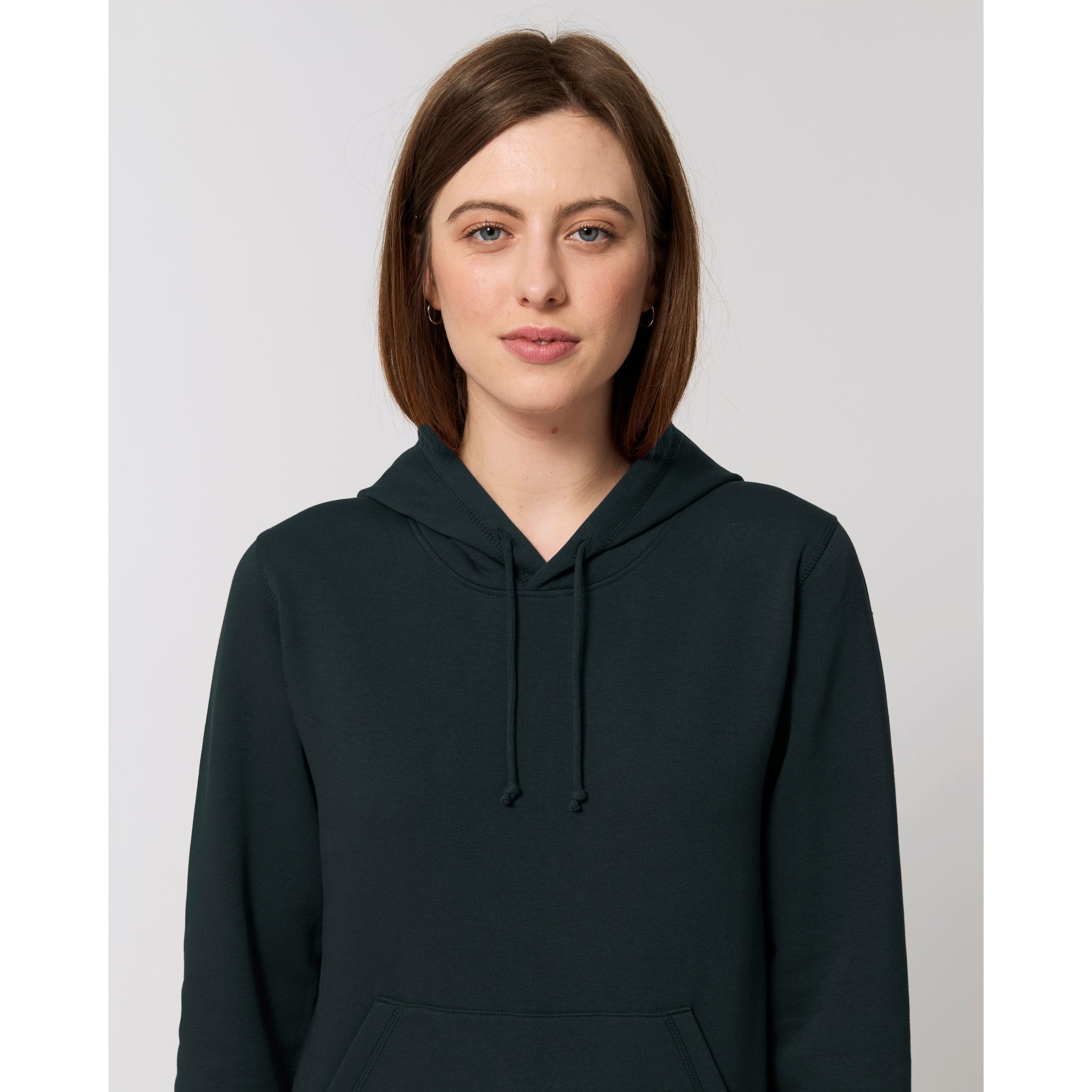 Stanley/Stella Drummer The Essential Unisex Hoodie Sweatshirt (Stsu812) - Black