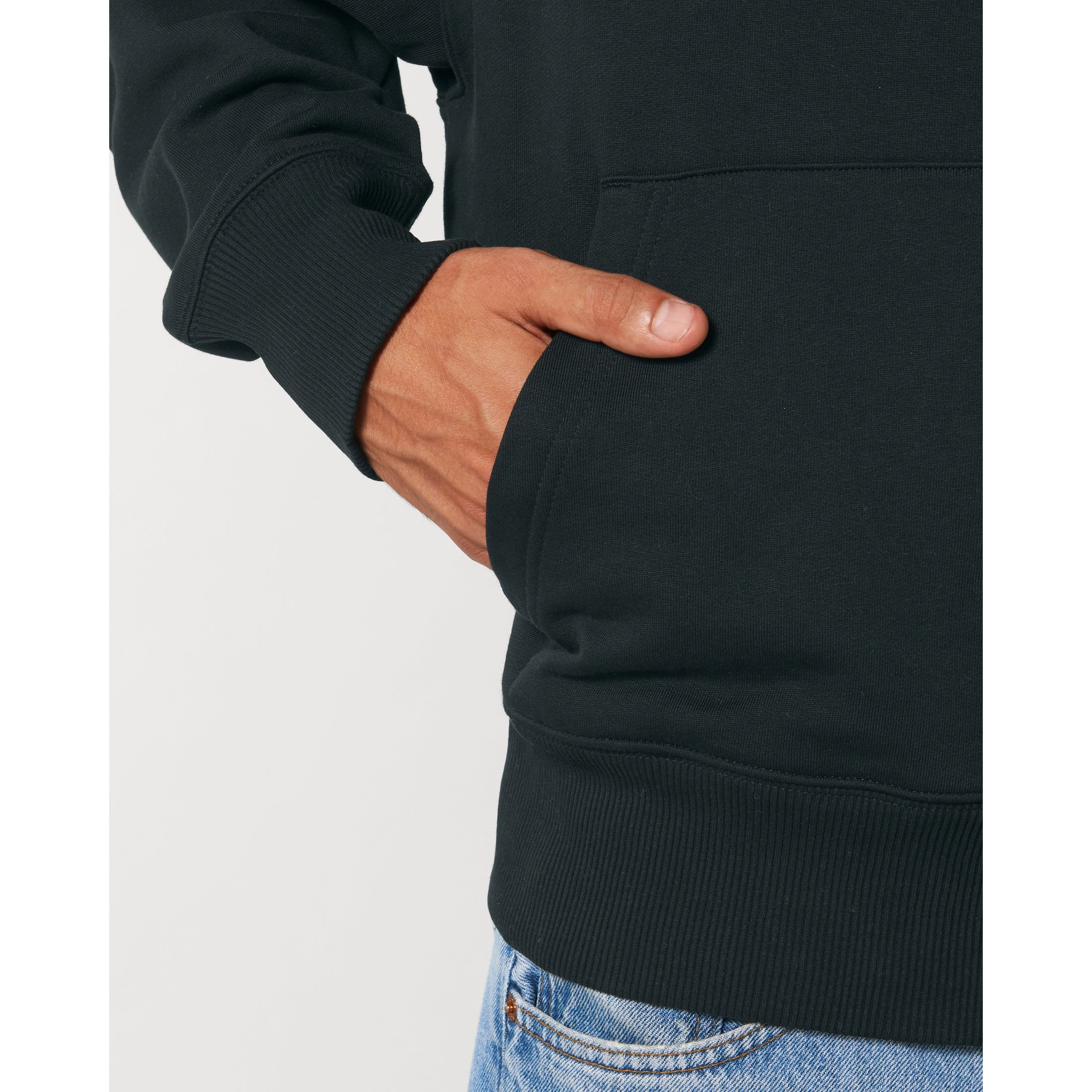Stanley/Stella Slammer Oversized Brushed Sweatshirt (Stsu856) - Black