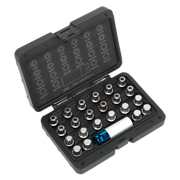 Sealey Locking Wheel Nut Key Set 23pc - VAG