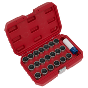 Sealey 21pc Locking Wheel Nut Key Set - BMW
