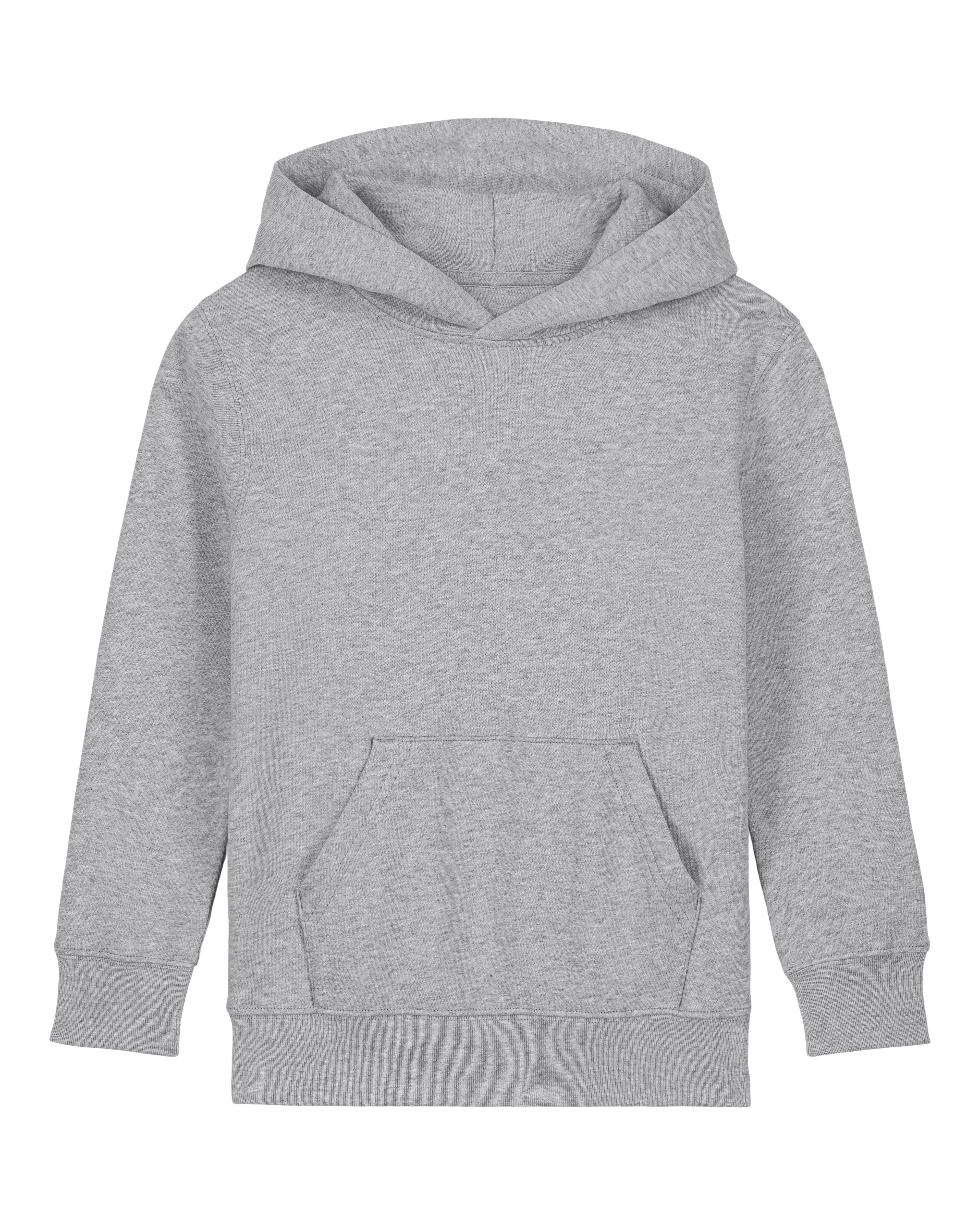 Stanley/Stella Kids Mini Cruiser 2.0 Iconic Hoodie Sweatshirt (Stsk180) - Heather Grey