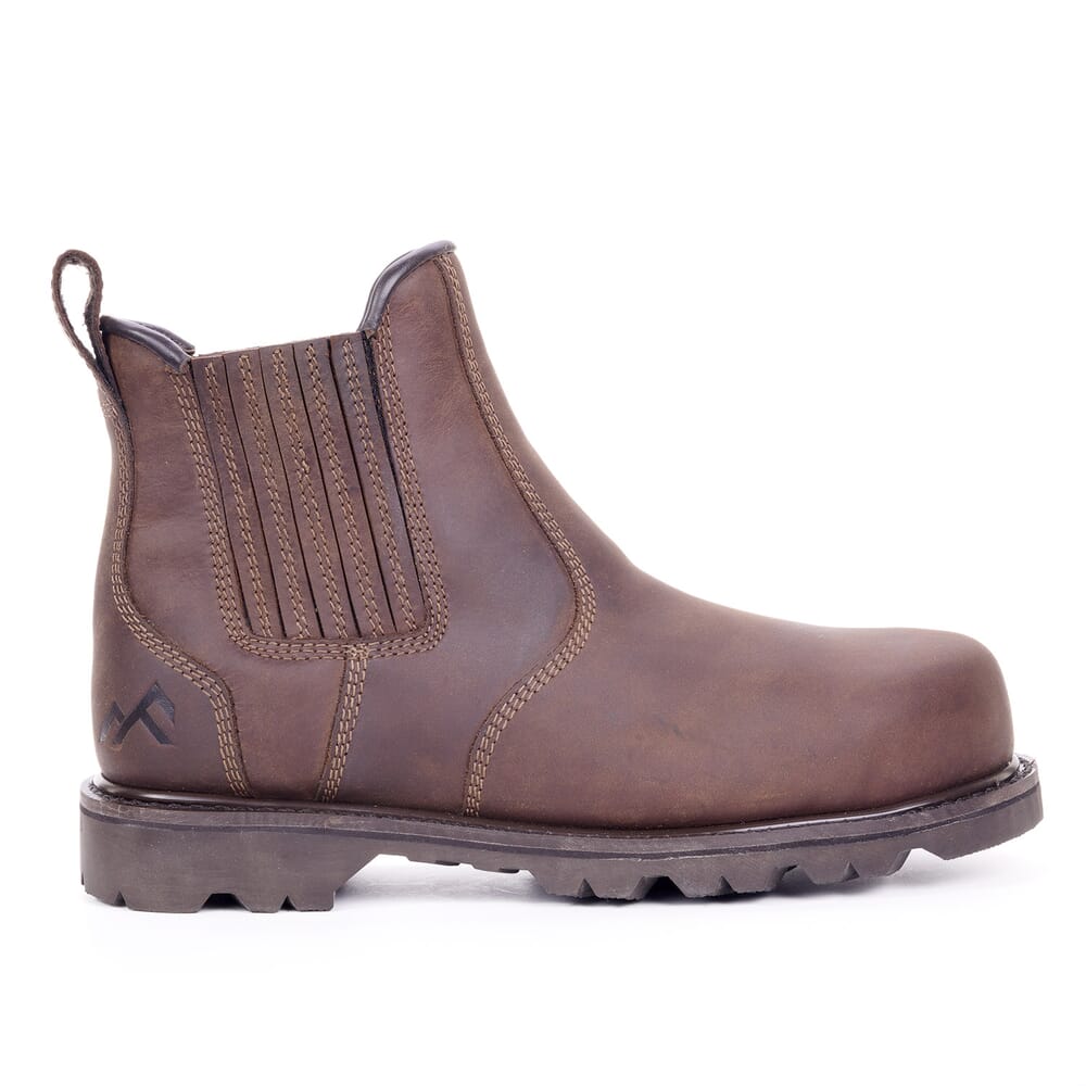 Rock Fall RF206 Farrier Chelsea Safety Boot #colour_brown