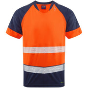 Leo Workwear FORDA Leo EcoViz Performance+ Dual Colour T-Shirt