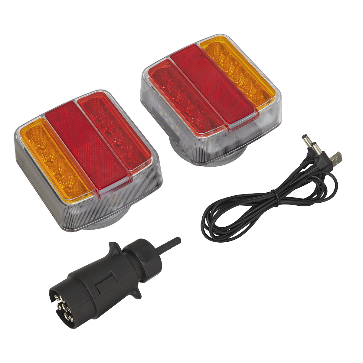Sealey Wireless SMD LED Trailer Light Set 2pc