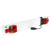 Sealey Trailer Board for use with Bicycle Carriers 3ft with 2m Cable
