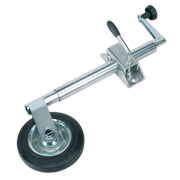 Sealey Jockey Wheel & Clamp Ø35mm - Ø150mm Solid Wheel