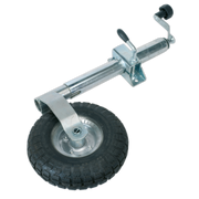 Sealey Jockey Wheel & Clamp Ø48mm - Ø260mm Pneumatic Wheel