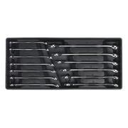 Sealey Tool Tray with Combination Spanner Set 13pc Metric