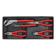 Sealey Tool Tray with Pliers Set 4pc