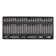 Sealey Tool Tray with Security TRX-Star*/Hex/Ribe/Spline Bit Set 60pc