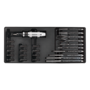 Sealey Tool Tray with Punch & Impact Driver Set 25pc